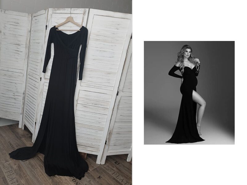 10_schwarzes elgegantes Kleid