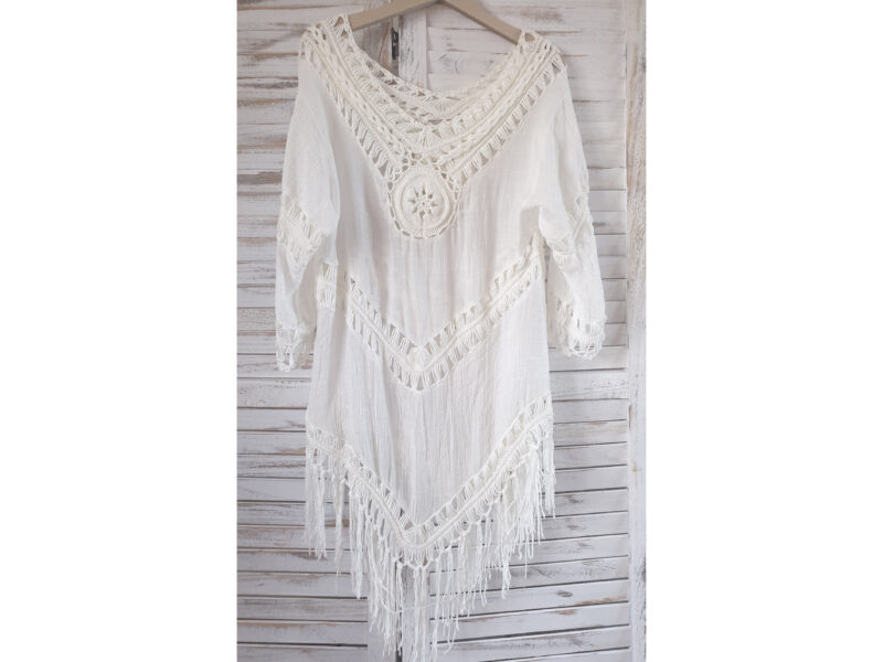 13_Boho Beach Cover Up weiss