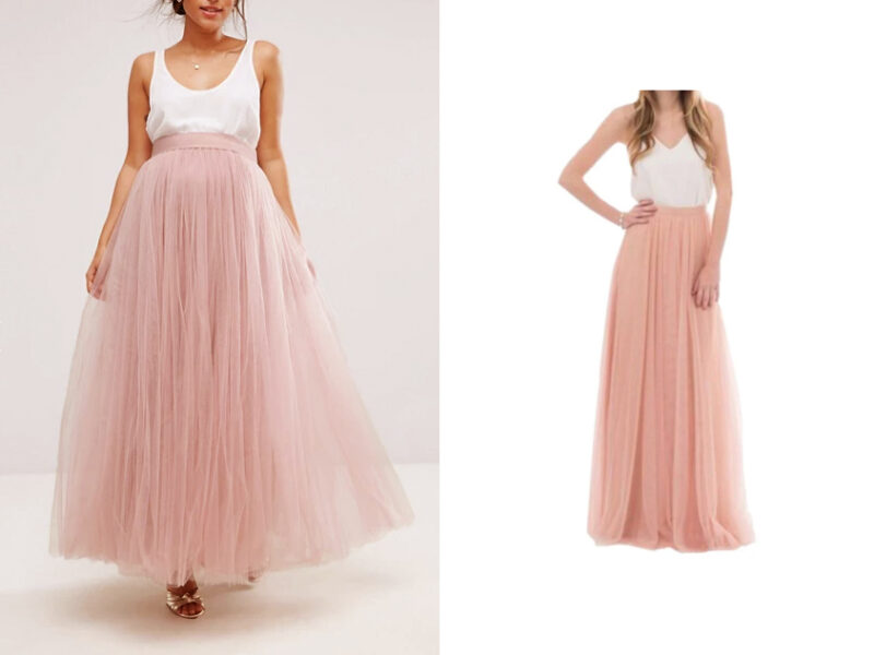 7_Tüll Rock ohne Oberteil