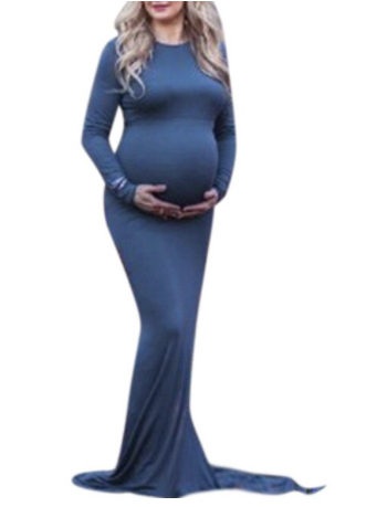 8_Blaues Kleid Stoff