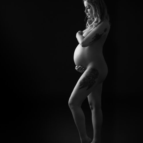 Babybauch Schwangerschafts Fotoshooting Selina Fischer