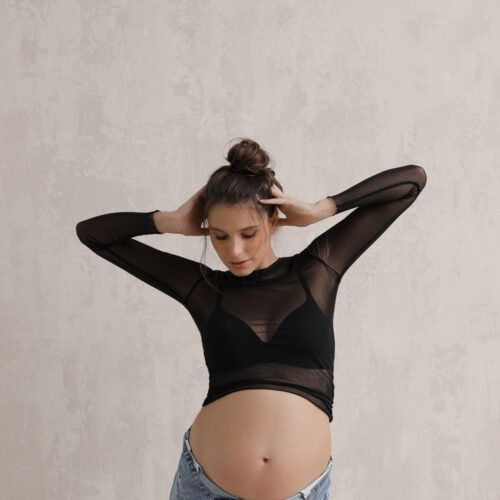 Babybauch Fotoshooting Schwangerschaft Maternity